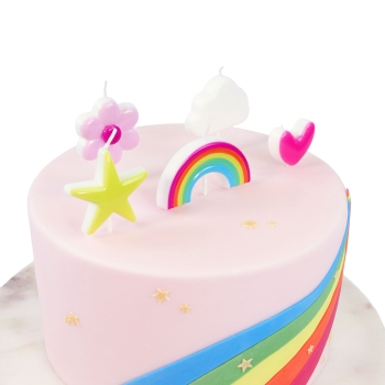 Candle Set - Rainbow